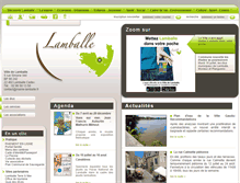 Tablet Screenshot of mairie-lamballe.fr